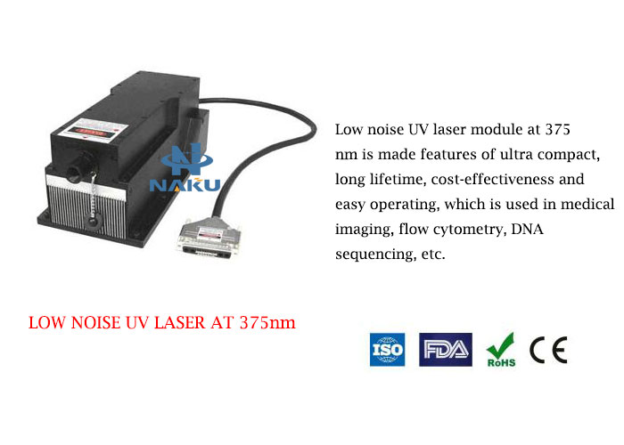375nm Low Noise UV Laser 1-50mW